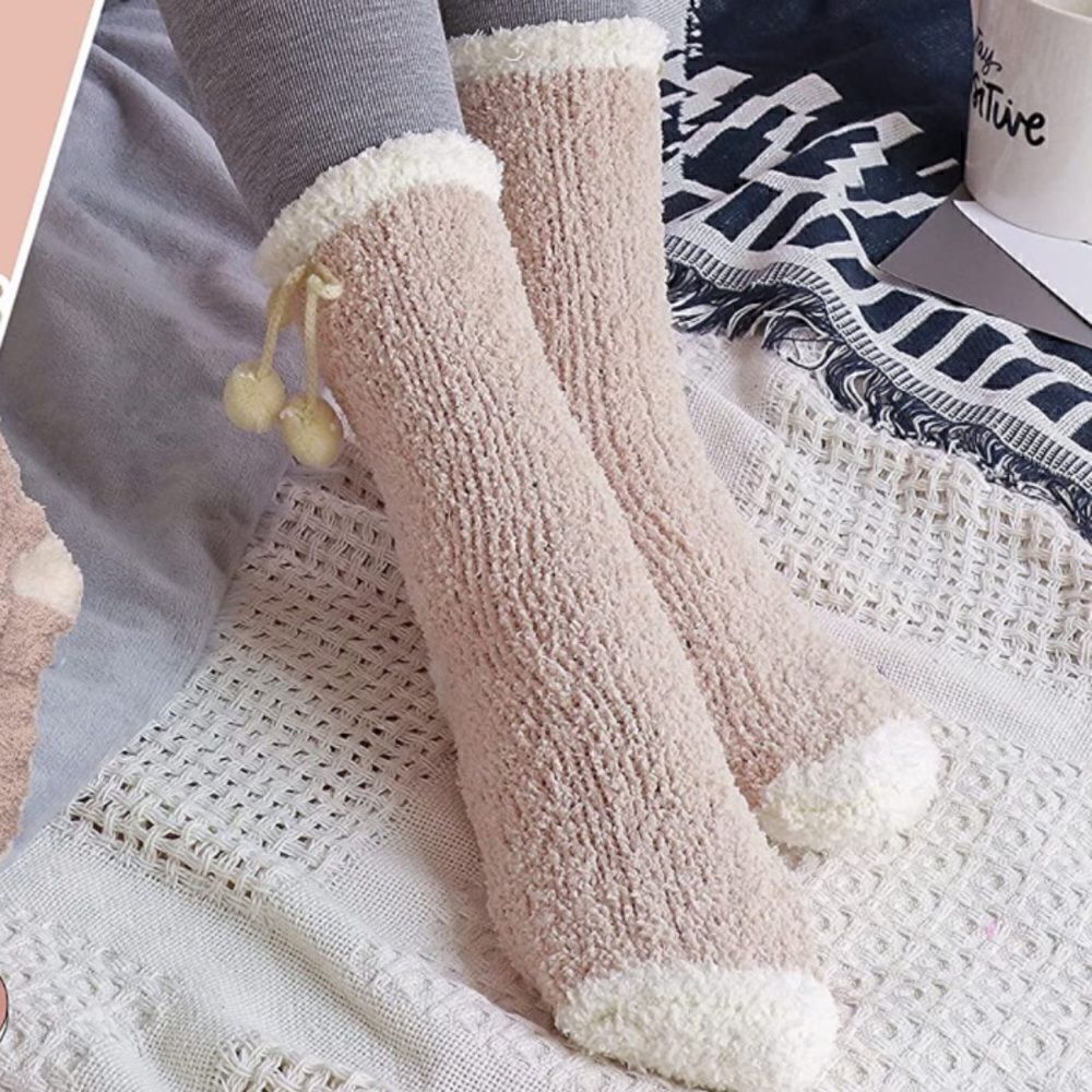 Fuzzy winter socks    - Picture 2 of 4